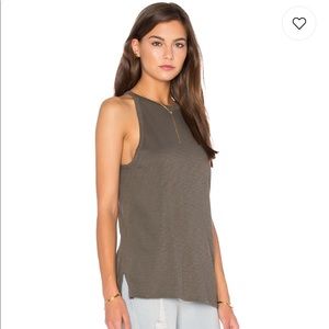 NWT THEORY Kavasi Tank Top in Pale Rose Size M